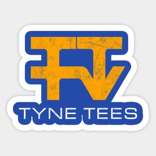 Tyne Tees Television (distressed) Sticker